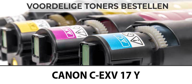 canon-c-exv-17-y-0259b002-geel-yellow-toner