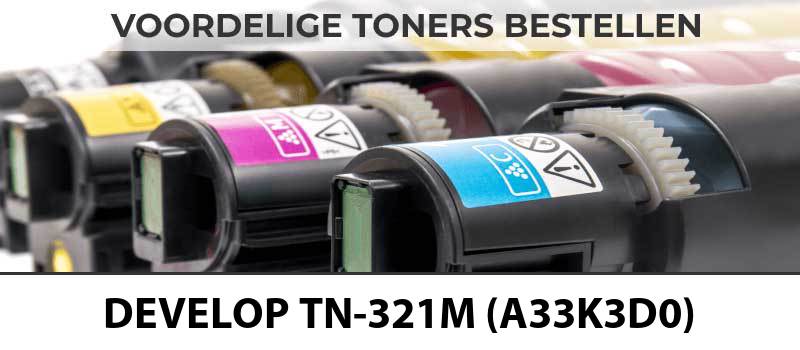 develop-tn-321m-a33k3d0-magenta-roze-rood-toner