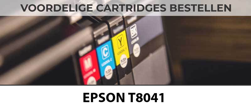 systeem Alfabetische volgorde omhelzing Goedkoopste Epson T8041 C13T804100 Foto Zwart Cartridge 2023