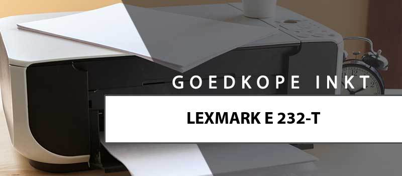 printerinkt-Lexmark E 232 T